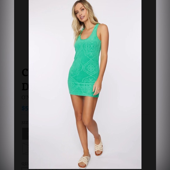 O'Neill Cabana Tile Terry Dress - Picture 1 of 11